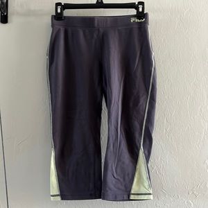 FILA cropped yoga pants grey (XS)